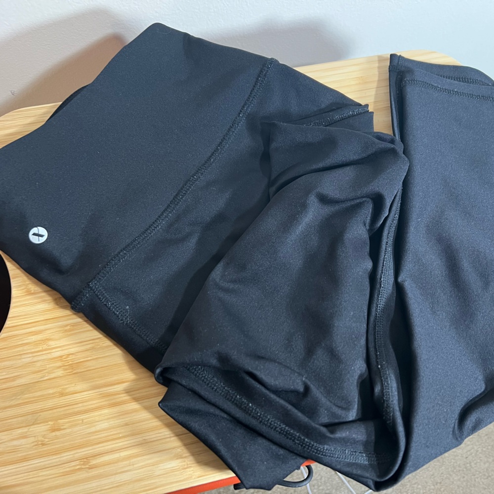 Xersion Charcoal Black Fitted Leggings
